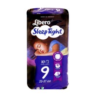 Libero Sleep Tight Πάνες Νύχτας με Ενισχυμένη Απορροφητικότητα 22-37kg 10τμχ