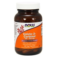 Now Foods Indole-3-Carbinol (I3C) 200mg Συμπλήρωμα Διατροφής που Συμβάλει στη Εξουδετέρωση των Ελεύθερων Ριζών 60veg.caps