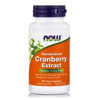 Now Foods Cranberry Maximum Strength Συμπλήρωμα Διατροφής για Πρόληψη & Αντιμετώπιση Λοιμώξεων του Ουροποιητικού 90veg.caps