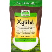 Now Real Food Pure, Granulated Xylitol 454g - Ξυλιτόλη Υποκατάστατο Ζάχαρης Ιδανικό για Διαβητικούς