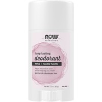 Now Long-Lasting Rose + Ylang Ylang Deodorant Stick 62g - Αποσμητικό Σώματος που Βοηθά στην Εξουδετέρωση των Οσμών Χωρίς Αλουμίνιο με Άρωμα Τριαντάφυλλου & Υλάγνκ Υλάνγκ