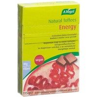 A.Vogel Natural Toffees Energy 115g - Συμπλήρωμα Διατροφής με Κακάο & Ρόδι για Ενέργεια