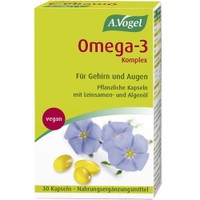 A.Vogel Omega 3 Complex 30caps - Συμπλήρωμα Διατροφής με Ωμέγα 3 Φυτικής Προέλευσης από Λινέλαιο & Άλγη για Τόνωση & Ενέργεια του Οργανισμού