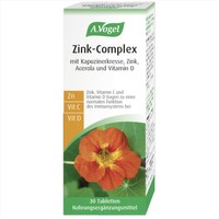 A.Vogel Zinc Complex 30tabs - Συμπλήρωμα Διατροφής με Ψευδάργυρο, Βιταμίνη C από Φρέσκια Ασερόλα & Βιταμίνη D φυτικής προέλευσης