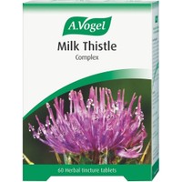 A.Vogel Milk Thistle Complex 60tabs - Συμπλήρωμα Διατροφής Εκχυλίσματος Γαιδουράγκαθου, Αγκινάρας & Αγριοράδικου με Μπόλντο για την Καλή λειτουργία του Ήπατος