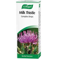A.Vogel Milk Thistle Complex Drops 50ml - Συμπλήρωμα Διατροφής Εκχυλίσματος Γαιδουράγκαθου, Αγκινάρας & Αγριοράδικου με Μπόλντο για την Καλή λειτουργία του Ήπατος σε Σταγόνες