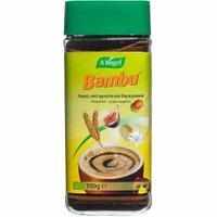 A.Vogel Bambu Instant Coffee 100g - Φυτικός Στιγμιαίος Καφές Χωρίς Καφεΐνη από Φρούτα & Δημητριακά Βιολογικής Καλλιέργειας