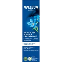 Weleda Blue Gentian & Edelweiss Rejuvenating Eye & Lip Cream 10ml - Κρέμα Ματιών & Χειλιών Κατά των Ρυτίδων & των Μαύρων Κύκλων