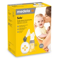 Medela Solo 2-Phase Expression Single Electric Breast Pump 1 Τεμάχιο - Μικρό, Αποτελεσματικό & Εύκολο Μονό Ηλεκτρικό Θήλαστρο με Ενσωματωμένη Επαναφορτιζόμενη Μπαταρία