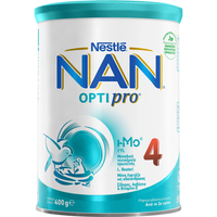 Nestle NAN Optipro 4 Ρόφημα Γάλακτος σε Σκόνη Εμπλουτισμένο με Βιταμίνες & Μέταλλα, Κατάλληλο Από τον 2ο Χρόνο 400gr