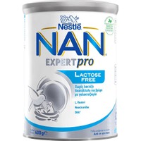 Nestle NAN Expert pro Lactose Free 400g - Γάλα σε Σκόνη Χωρίς Λακτόζη για Βρέφη Από τη Γέννηση, Ακατάλληλο για Βρέφη με Γαλακτοζαιμία