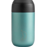 Chilly's Series 2 Metallic Coffee Cup 340ml, Κωδ 22707 - Atlantis - Ανοξείδωτη Μεταλλική Κούπα για Ζεστά & Κρύα Ροφήματα