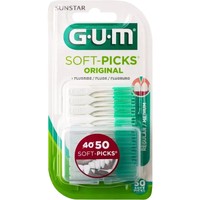 Gum 632 Soft Picks 50 Τεμάχια - Regular - Μεσοδόντια Βουρτσάκια Μιας Χρήσης με Πρακτική Θήκη Μεταφοράς