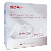 Skincode Πακέτο Προσφοράς 24h Cell Energizer Cream 50ml & Revitalizing Eye Contour Cream 15ml - Κρέμα Πλούσιας Ενυδάτωσης & Κυτταρικής Ανάπλασης & Ενυδατική Ήπια Αντιρυτιδική Κρέμα Ματιών