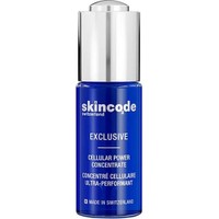 Skincode Exclusive Cellular Power Concentrate Serum 30ml - Ορός Εντατικής Θεραπείας Αναζωογόνησης & Κυτταρικής Ανάπλασης για Αντιμετώπιση Απώλειας Σφριγηλότητας, Ελαστικότητας, Λεπτών Γραμμών & Ρυτίδων σε Ώριμο Δέρμα