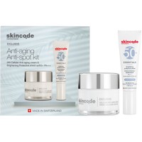 Skincode Promo Exclusive Cellular Anti-Aging Cream 50ml & Essentials Brightening Protective Shield Spf50+, 30ml - Αντιγηραντική Κρέμα Προσώπου & Λεπτόρρευστο Αντηλιακό Κατά της Φωτογήρανσης Πολύ Υψηλής Προστασίας