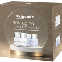 Skincode Promo Exclusive Cellular Anti-Aging Cream 50ml & Recharge Age-Renewing Mask 50ml - Ισχυρή 24ωρη Συσφικτική & Ενυδατική Κρέμα Συνολικής Αντιγήρανσης & Πολύ Πλούσια Ενυδατική & Συσφικτική Κρέμα Μάσκα Τροφής & Λάμψης