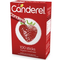 Canderel Original Sticks 100 Τεμάχια - Επιτραπέζιο Γλυκαντικό, Χαμηλό σε Θερμίδες σε Σκόνη