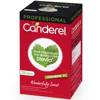 Canderel Stevia Professional 130 Sticks - Επιτραπέζιο Γλυκαντικό με Στέβια για Ροφήματα