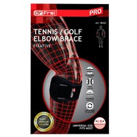Dr. Frei Tennis / Golf Elbow Brace Fixative Μαύρο One Size 1 Τεμάχιο - Αμφιδέξιο Περιαγκώνιο για Επικονδυλίτιδα