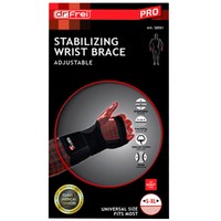 Dr. Frei Stabilizing Wrist Brace Adjustable Μαύρο One Size 1 Τεμάχιο - Δεξί - Ρυθμιζόμενος Νάρθηκας Καρπού 