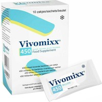 Vivomixx 450 Billion 10 Sachets - Συμπλήρωμα Διατροφής Πολύ Υψηλής Συγκέντρωσης 8 Στελεχών Προβιοτικών για Εξισορρόπηση της Εντερικής Χλωρίδας & Αντιμετώπιση Γαστρεντερικών Διαταραχών