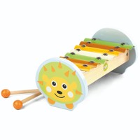 Oops Happy Jazz Colorful Wooden Xylophone 12m+, 1 Τεμάχιο - Πολύχρωμο Ξύλινο Παιδικό Ξυλόφωνο