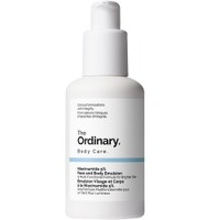 The Ordinary Niacinamide 5% Face & Body Emulsion 100ml - Ελαφρύ Γαλάκτωμα για Πρόσωπο & Σώμα, που Προσφέρει Ομοιομορφία Τόνου & Μειώνει την Εμφάνιση Σκουρόχρωμων Κηλίδων