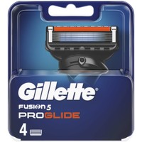 Gillette Fusion 5 ProGlide Men’s Razor Blade Refills 4 Τεμάχια - Ανταλλακτικές Κεφαλές Ανδρικής Ξυριστικής Μηχανής με 5 Λεπίδες Κατά των Ερεθισμών για Βαθύ Ξύρισμα που Διαρκεί