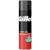 Gillette Classic Original Sent Shaving Gel 200ml - Gel Ξυρίσματος για Προστασία από τους Ερεθισμούς & τα Κοψίματα με Κλασσικό Άρωμα