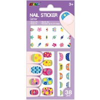 Avenir Nail Sticker 54 Τεμάχια - Παιδικά Διασκεδαστικά Αυτοκόλλητα Νυχιών