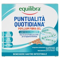 Equilibra Puntualita Quotidiana Psyllium Fibra Gel 20 Sachets - Συμπλήρωμα Διατροφής σε Μορφή Gel για την Κανονικότητα της Εντερικής Λειτουργίας