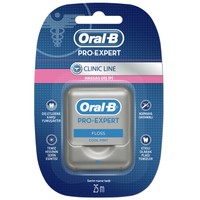 Oral-B Pro Expert Clinic Dental Floss 25m - Ανθεκτικό Οδοντικό Νήμα με Κερί & Δροσερή Γεύση Μέντας