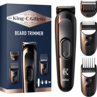 Gillete King C Beard Trimmer 1 Τεμάχιο - Μηχανή Κουρέματος για Γρήγορη & Εύκολη Περιποίηση για Γένια Κάθε Τύπου