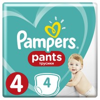Δώρο Pampers Pants No4 (9-15kg) 4 πάνες