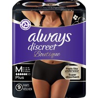 Always Discreet Boutique Pants 9 Τεμάχια - Medium (36-44) - Γυναικείο Εσώρουχο Μιας Χρήσης για την Ακράτεια
