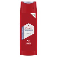 Old Spice Ultra Smooth Shower Gel 400ml - Αφρόλουτρο για Άνδρες με Σαγηνευτικό Άρωμα Περγαμόντο για Αίσθηση Φρεσκάδας Όλη Μέρα