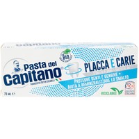 Pasta del Capitano Plaque & Cavities 75ml - Οδοντόκρεμα Κατά της Οδοντικής Πλάκας