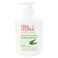 Cera Di Cupra Antibacterial Hand & Face Soap 200ml - Ενυδατικό & Αντιβακτηριακό Σαπούνι Προσώπου & Χεριών με Εκχύλισμα Πρόπολης & Ευκάλυπτου με Αντλία