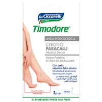 Dr Ciccarelli Timodore Corn Pads 12x7cm, 1 Τεμάχιο - Επίθεμα για Κάλους που Εμποδίζει την Επανεμφάνιση τους & Προστατεύει το Πόδι