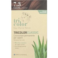 Specchiasol Tricolor Classic Permanent Hair Color 1 Τεμάχιο - 7.3 / Cinnamon - Φυτική Βαφή Μαλλιών Χωρίς Αμμωνία
