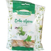 Carraro Caramelle Erbe Alpine Καραμέλες για το Λαιμό με Αλπικά Βότανα 100gr