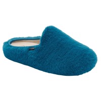 Scholl Shoes Maddy Octane F301261273, 1 Ζευγάρι - Γυναικείες Χειμωνιάτικες Παντόφλες σε Μπλε Χρώμα, Χαρίζουν Σωστή Στάση & Φυσικό Χωρίς Πόνο Βάδισμα