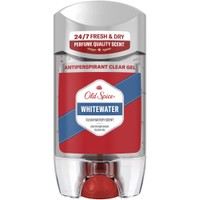 Old Spice Whitewater Antiperspirant & Deodorant Clear Gel 70ml - Ανδρικό Διάφανο Τζελ Αποσμητικό σε Στικ Κατάλληλο για την Έντονη Εφίδρωση