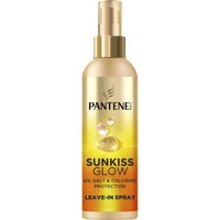 Pantene Sunkiss Glow Leave-In Spray 200ml - Σπρέι Μαλλιών για Προστασία από τον Ήλιο για Δυνατά & Λαμπερά Μαλλιά
