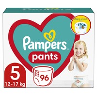 Pampers Pants No5 (12-17kg) Πάνες Βρακάκι 96 πάνες