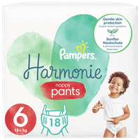 Pampers Harmonie Nappy Pants No6 (15+kg) 18 πάνες