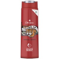Old Spice Tiger Claw Shower Gel & Shampoo 400ml - Αφρόλουτρο Gel & Σαμπουάν για Άνδρες