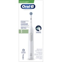 Oral-B Professional Clean 1, Electric Toothbrush 1 Τεμάχιο - Ηλεκτρική Οδοντόβουρτσα για Μέγιστη Καθαριότητα & Αφαίρεση Πλάκας με Σεβασμό στα Ούλα με 3 Προγράμματα  Βουρτσίσματος