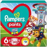 Pampers Pants Paw Patrol Limited Edition No6 (14-19kg) Πάνες Βρακάκι 60 πάνες